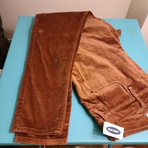 Super soft brown velvety pants.